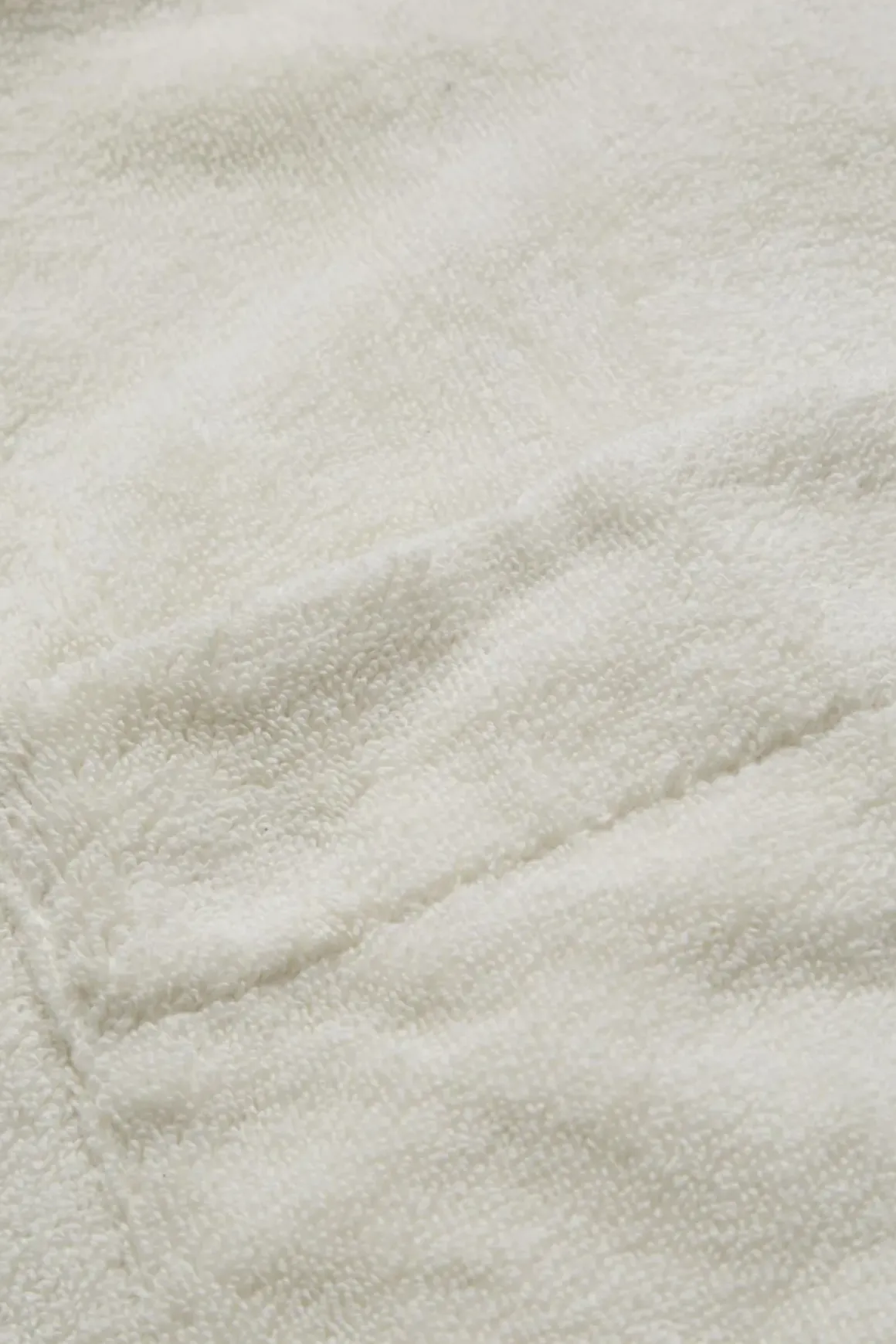 Badekåpe - Hooded Bathrobe Terry Pure Ecru