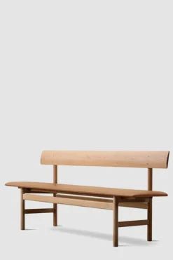 Benk - BM Bench 3171 Eik Såpe / Omni Cognac 307