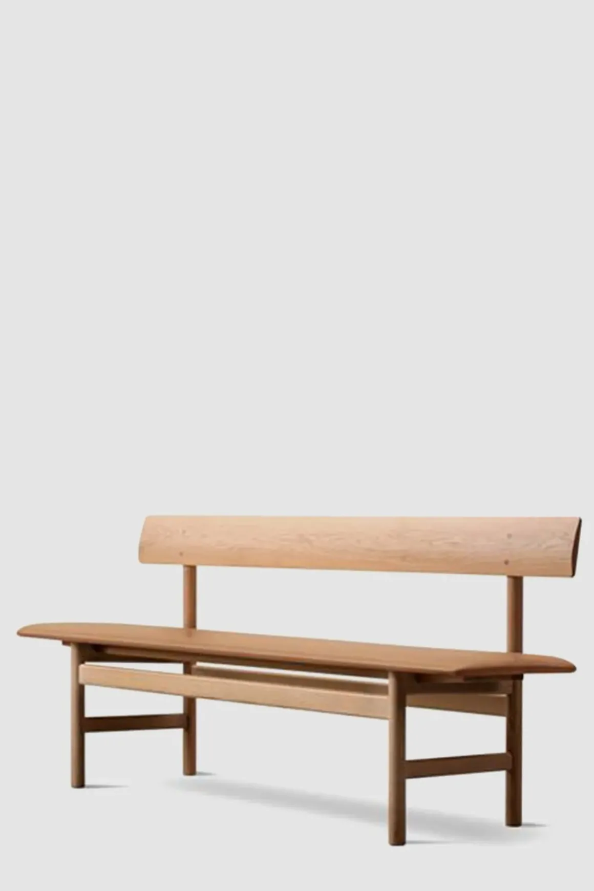 Benk - BM Bench 3171 Eik Såpe / Omni Cognac 307