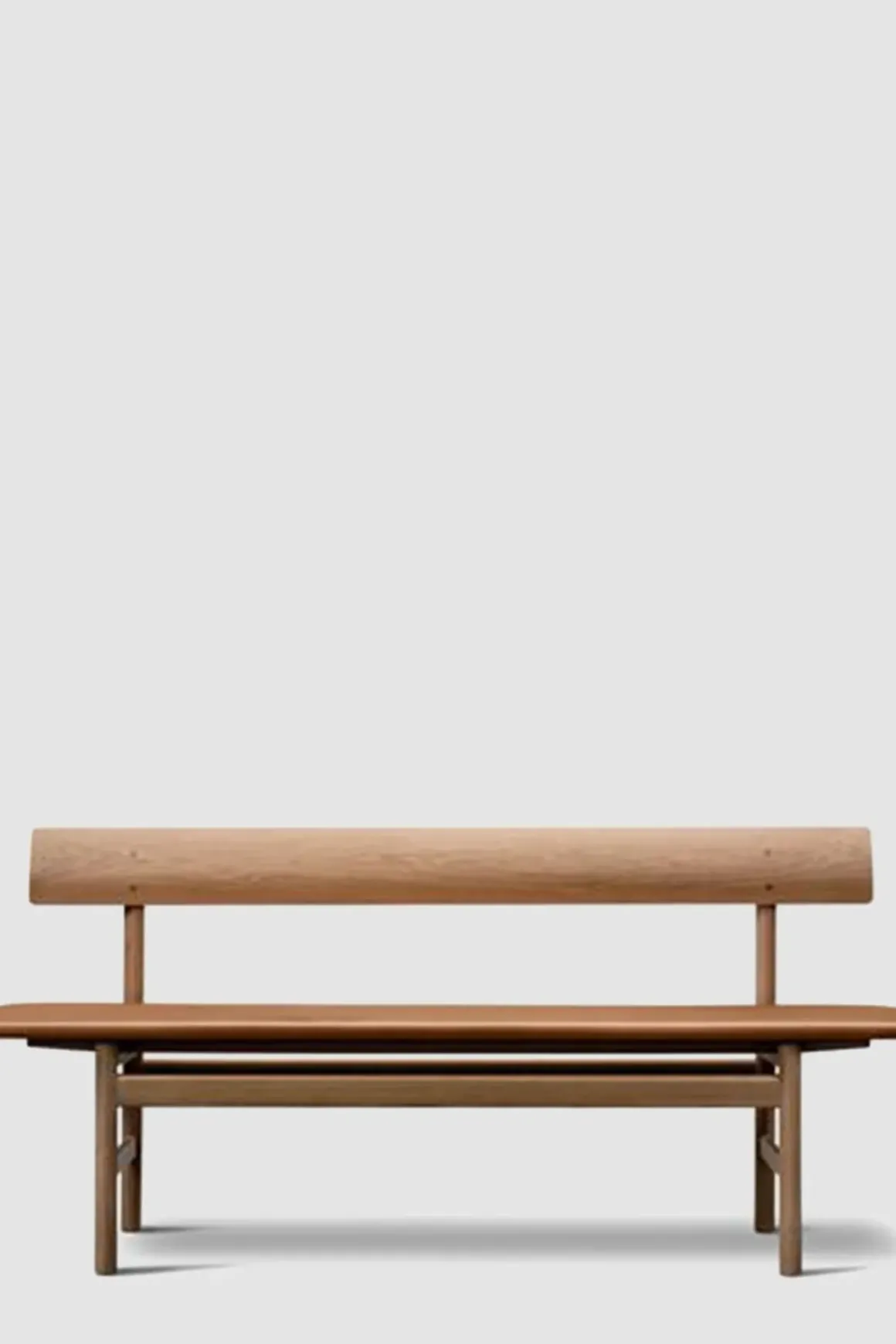Benk - BM Bench 3171 Eik Såpe / Omni Cognac 307