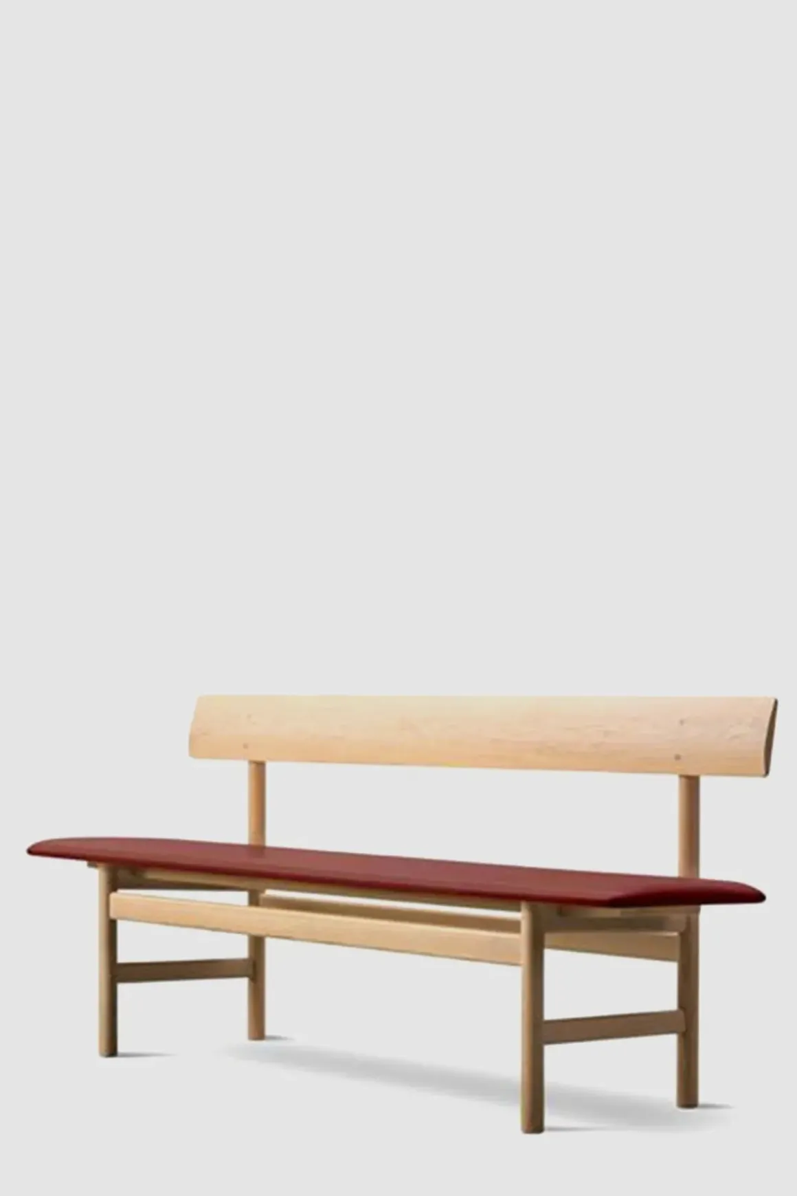 Benk - BM Bench 3171 Lys Oljet Eik /Omni Burnt Sienna 293