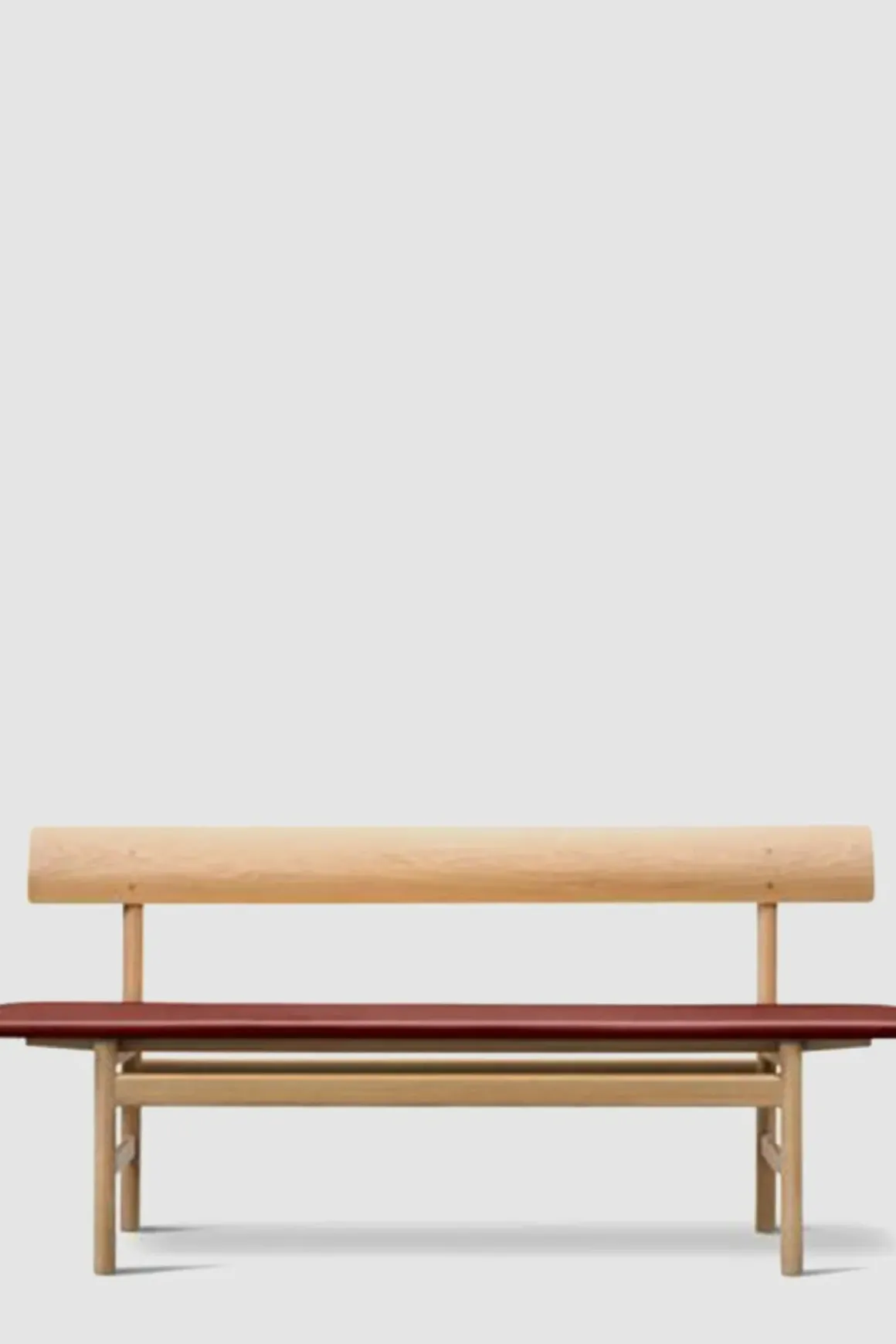Benk - BM Bench 3171 Lys Oljet Eik /Omni Burnt Sienna 293