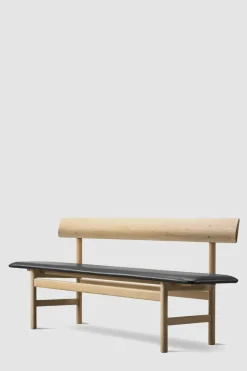 Benk - BM Bench 3171 Lys Oljet Eik /Omni Black 301