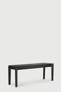 Benk - Bok Oak 146xh46cm Black