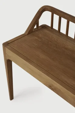 Benk - Spindle 150x36xh60cm Reclaimed Teak