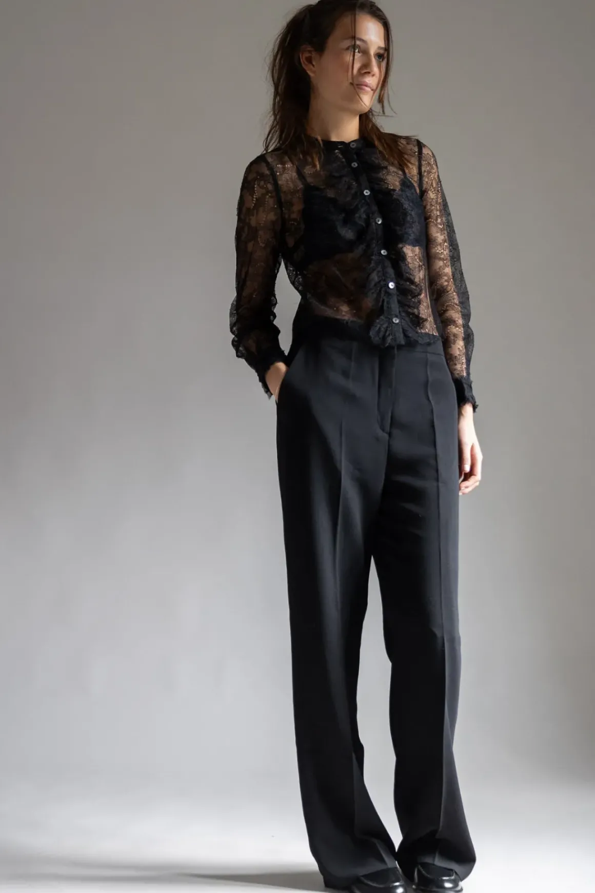 Bluse - Cecile Noir