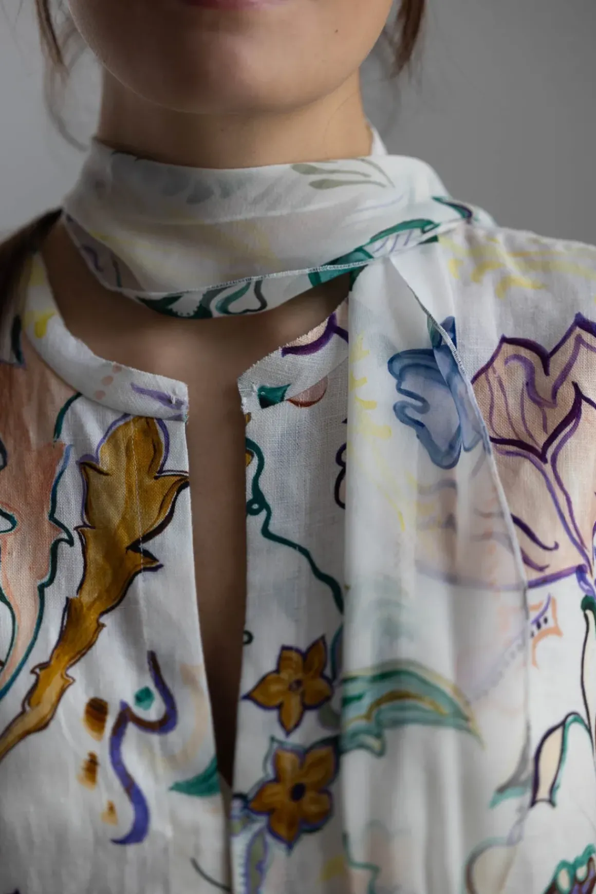 Bluse - Floral Power
