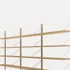 Bokhylle - Library Natural Oak H1148 Triple Set
