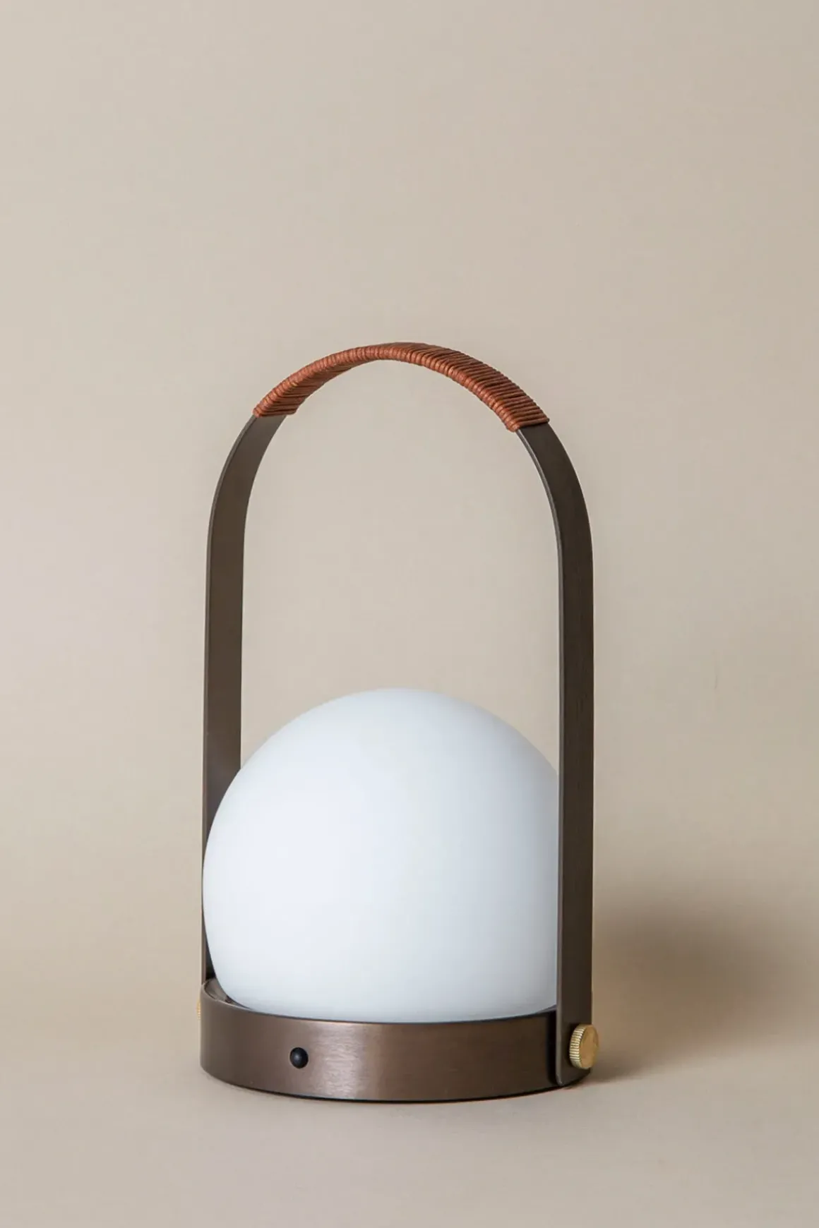 Bordlampe - Carrie Portable LED Bronzed Brass