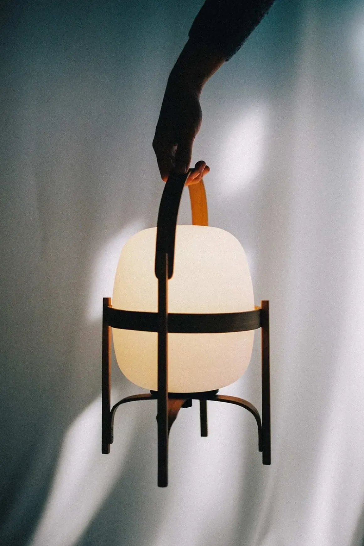 Bordlampe - Cestita Bateria Portable Opal Glass