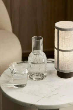 Bordlampe - Hashira Portable Stained Oak Raw