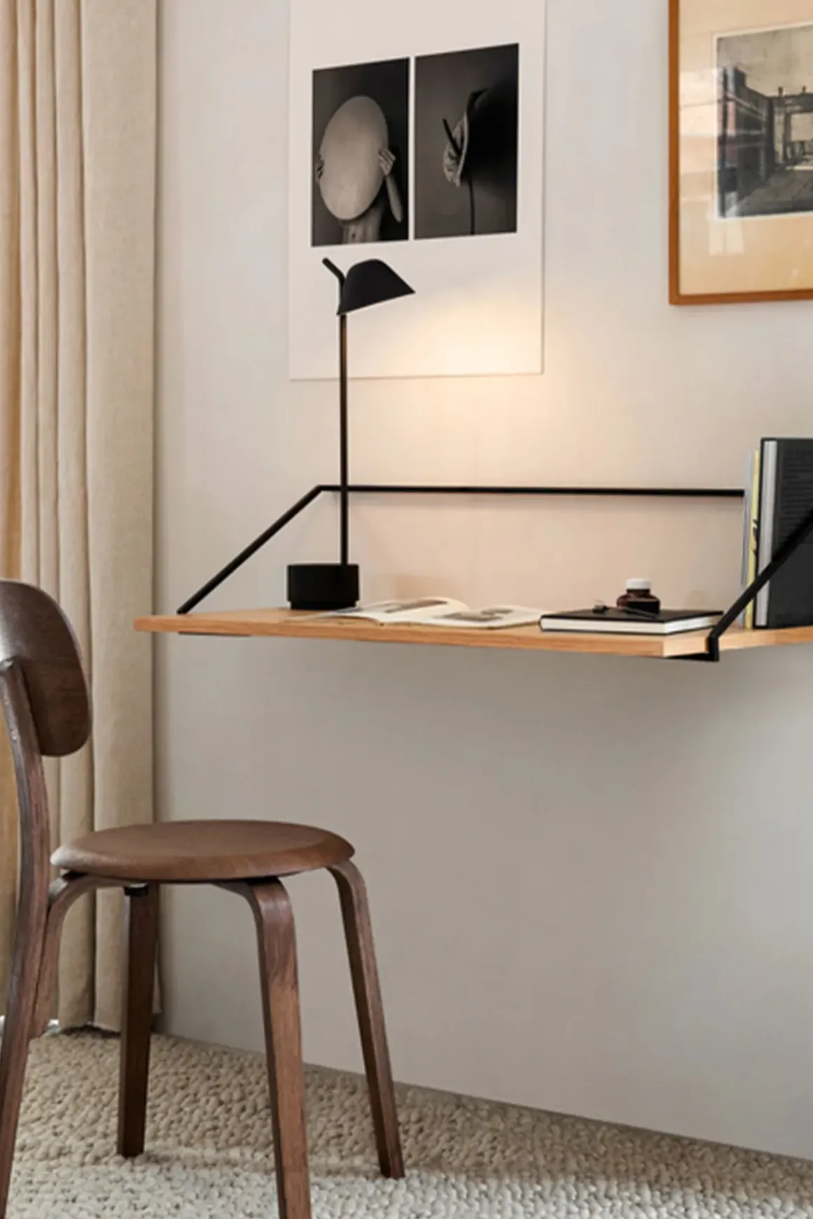 Bordlampe - Peek Black