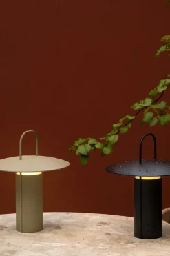 Bordlampe - Ray Portable Dusty Green