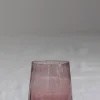 Drikkeglass - Tumbler Texture Purple
