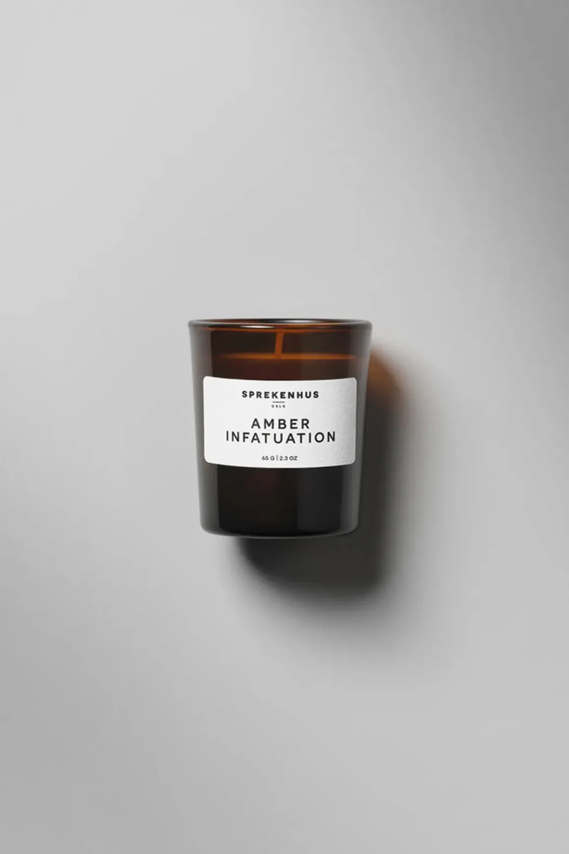 Duftlys - Travel Candle Amber Infatuation 65g