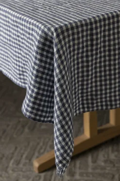 Duk - Blue Small Gingham