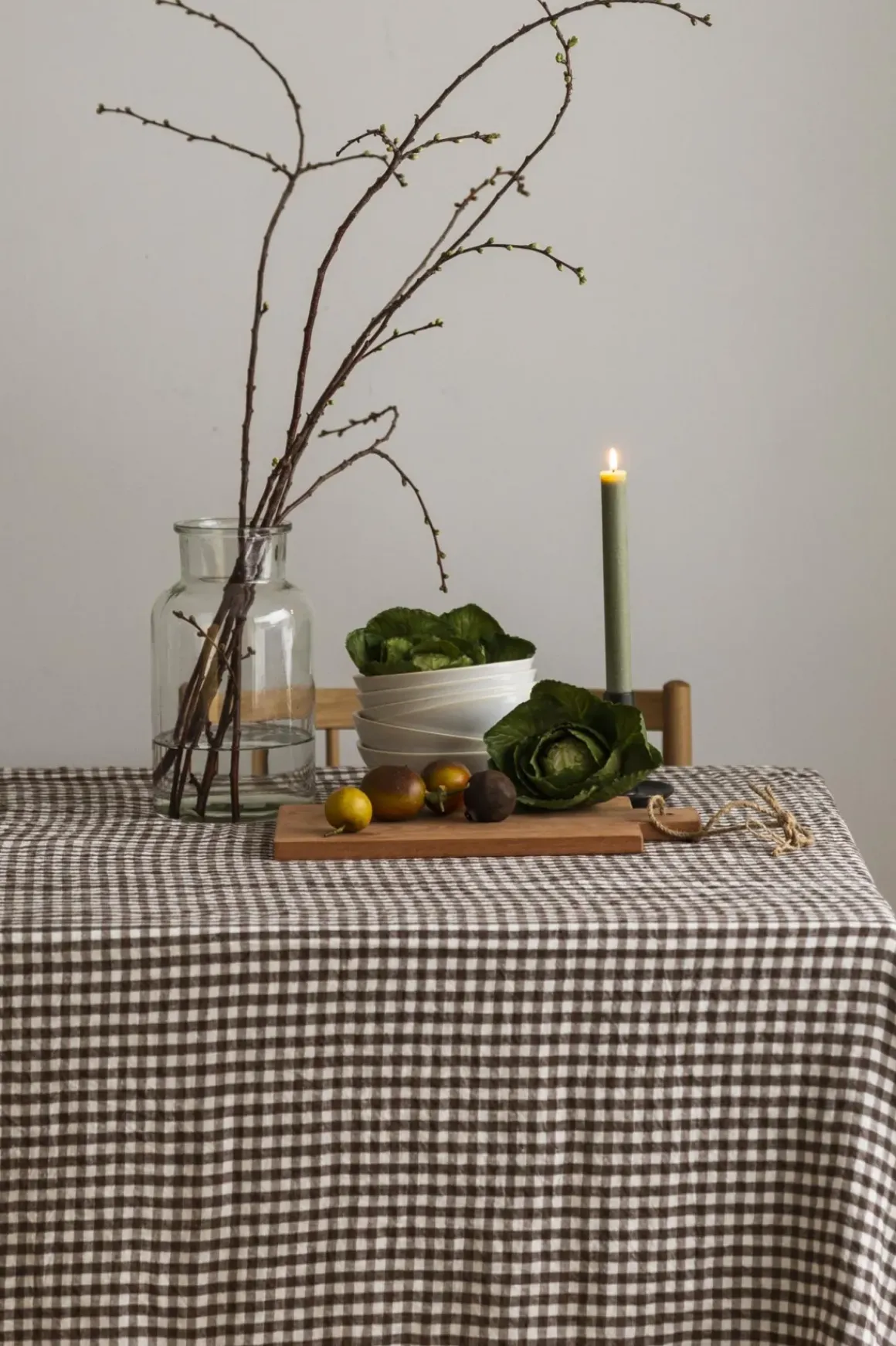 Duk - Brown Gingham