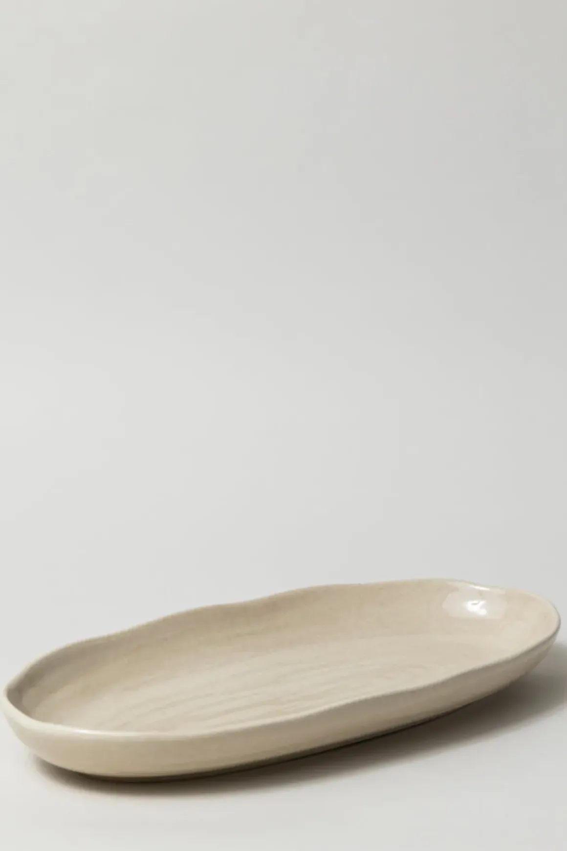 Fat - Capri Oval 17x34cm Havre