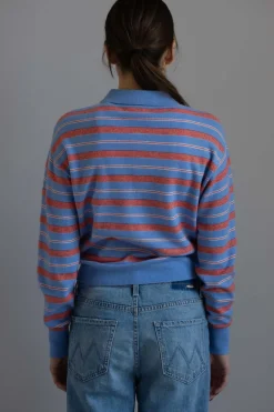 Genser - Collegiate Stripe Polo