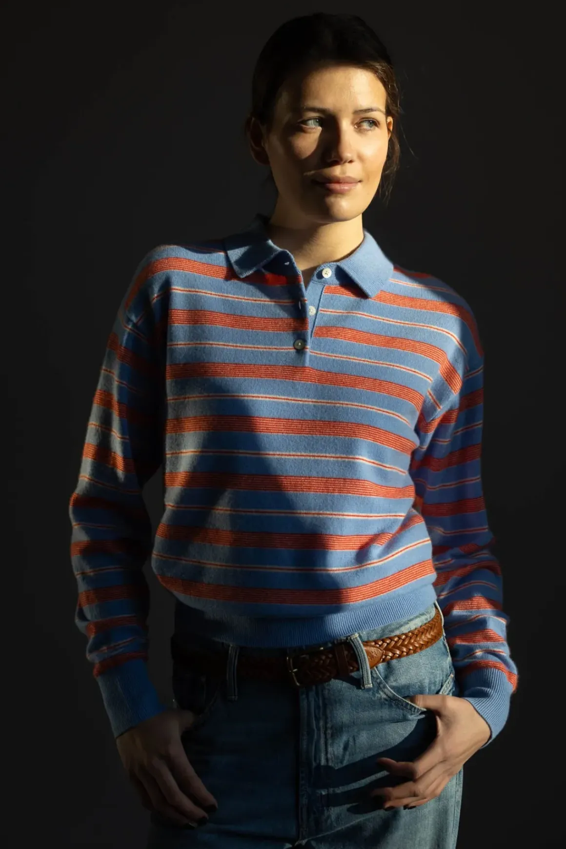 Genser - Collegiate Stripe Polo