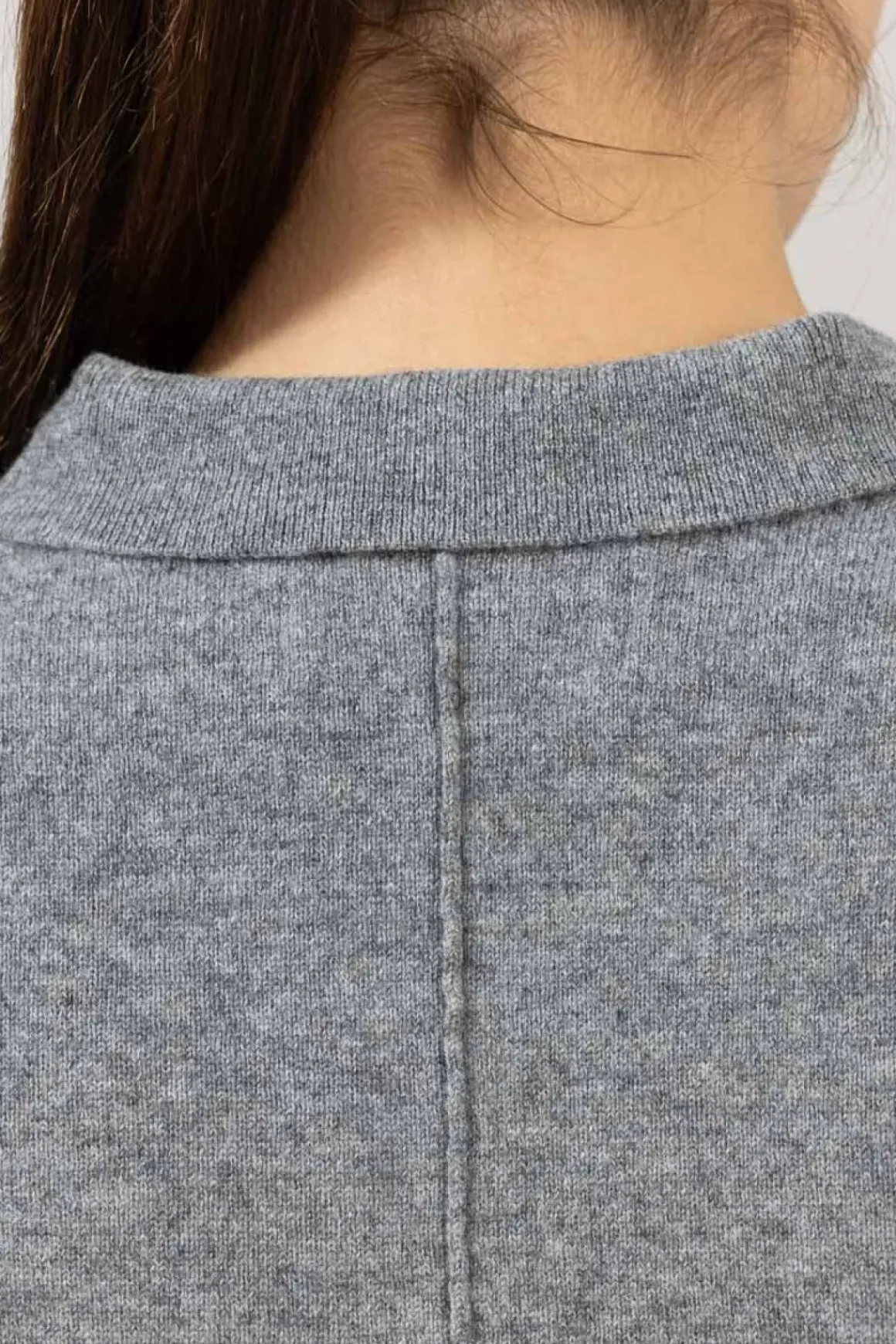 Genser - Estate Pique Grey Melange