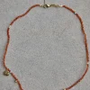 Halskjede - Maroon Harmony Gold