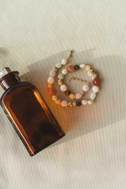 Halskjede - Seaside Caramel Cream