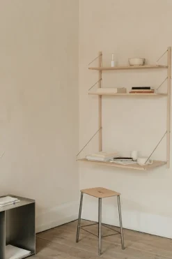 Hylle - Library Natural Oak Desk Add-on H1148