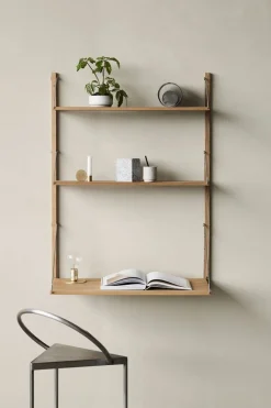 Hylle - Library Natural Oak Desk Add-on H1148