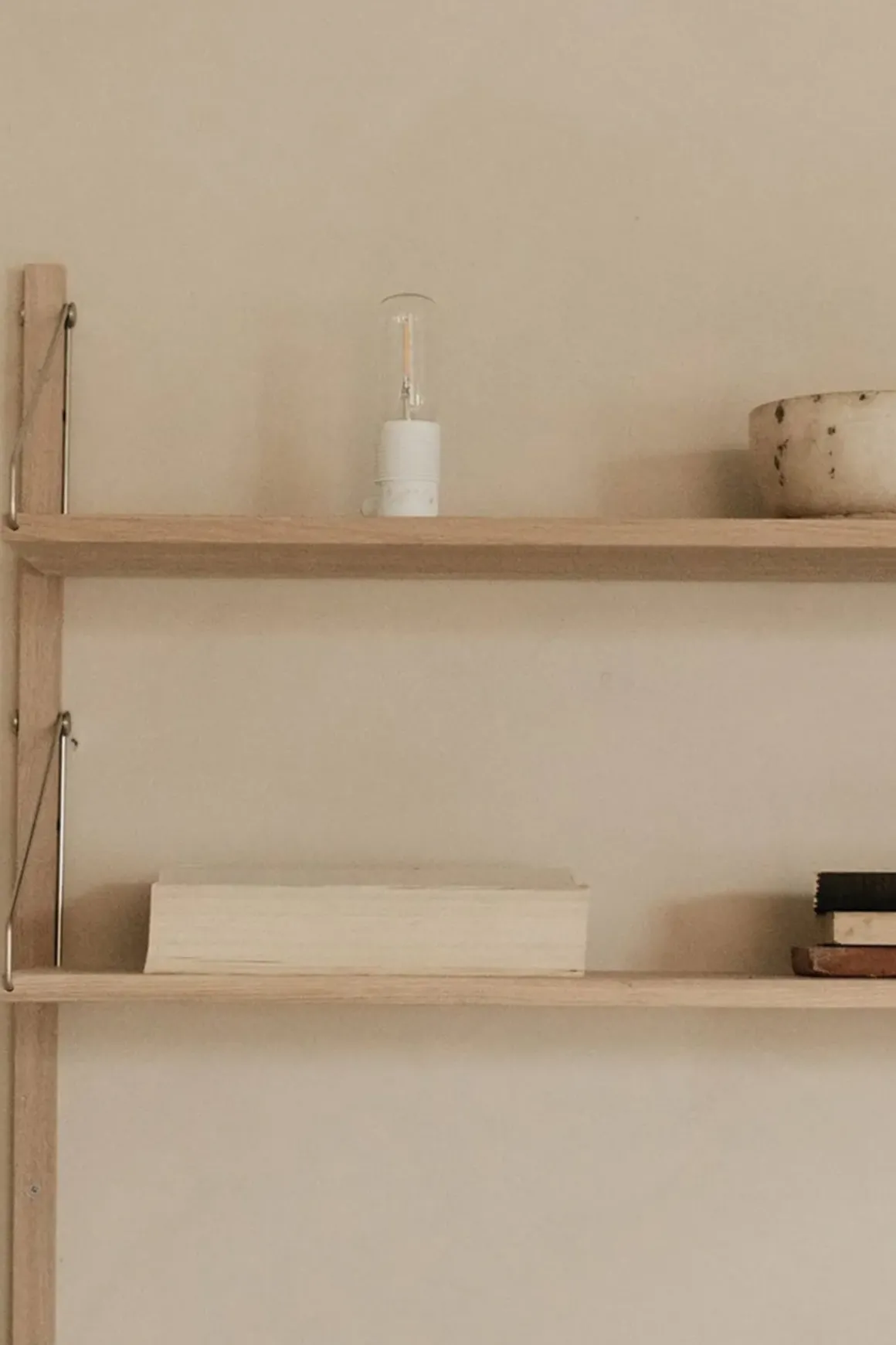 Hylle - Library Natural Oak Desk Section H1852