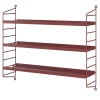 Hylle - Pocket 60x15xh50 Metall Oxtorgsrød