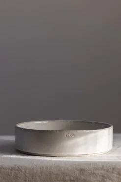 Ildfast Form - Dia27,5cm Naturhvit
