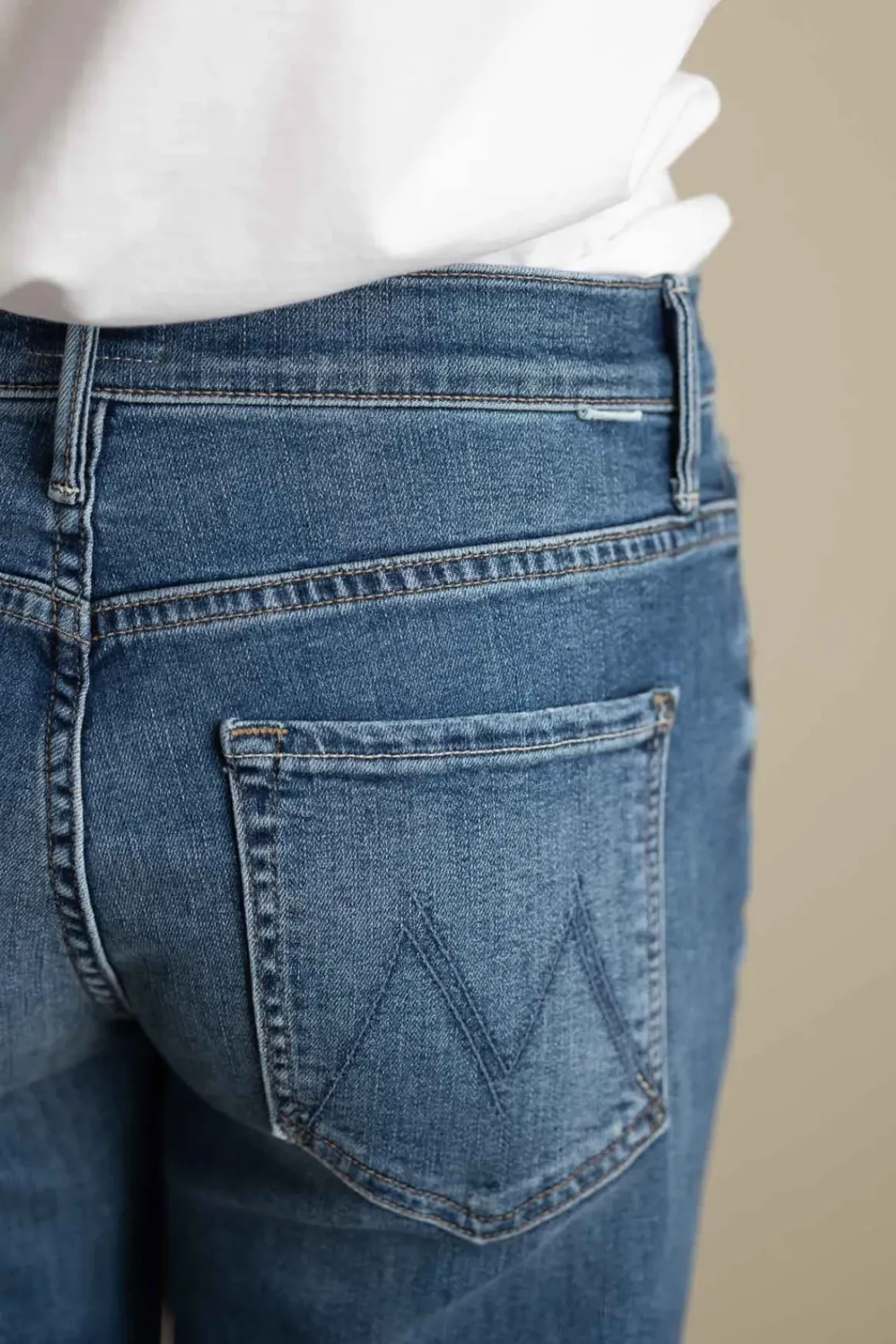 Jeans - Mid Rise Maven Sneak Over The Top