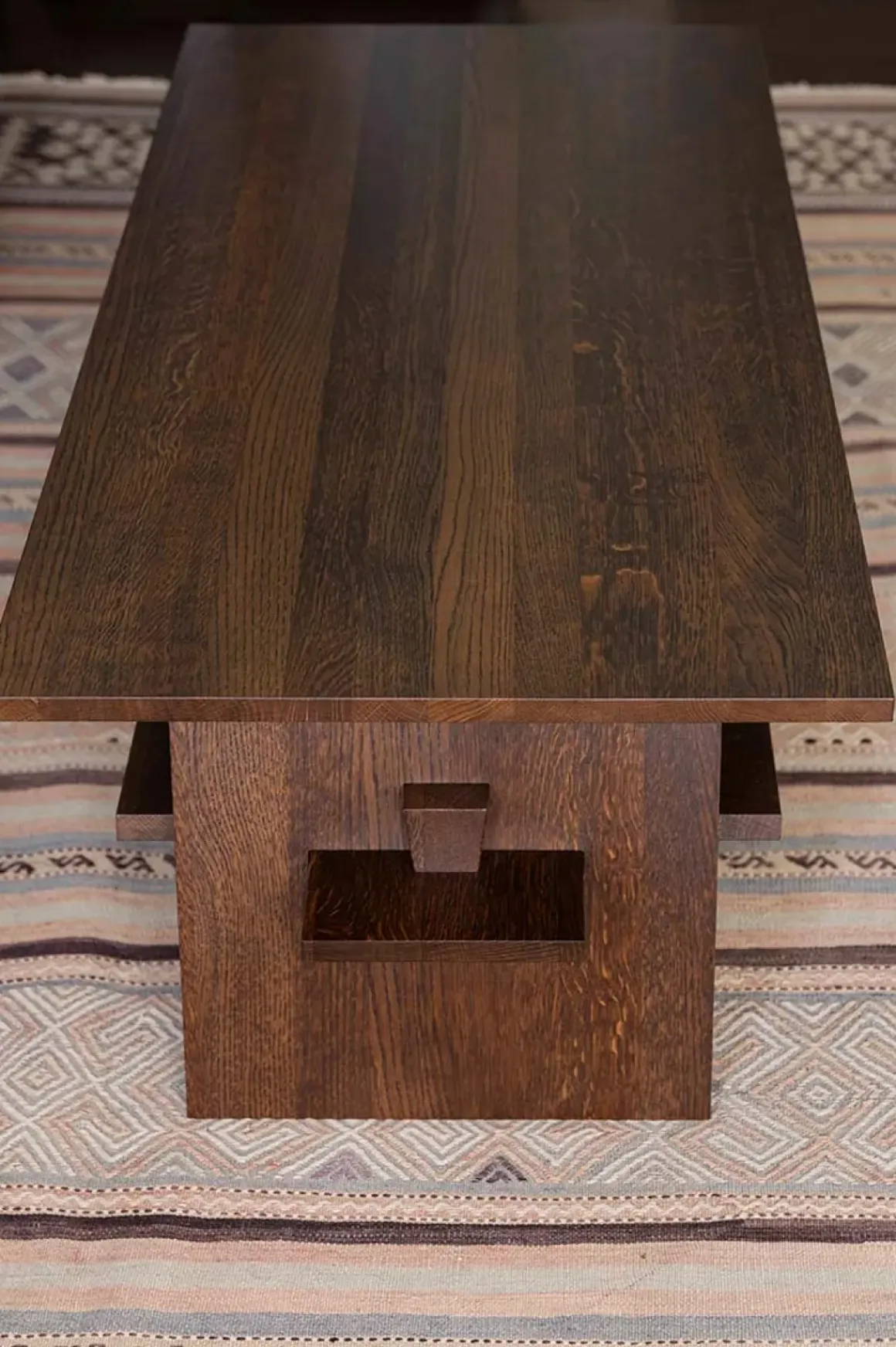 Kaffebord - Bolina 35 120x60xh40cm Mørk Eik