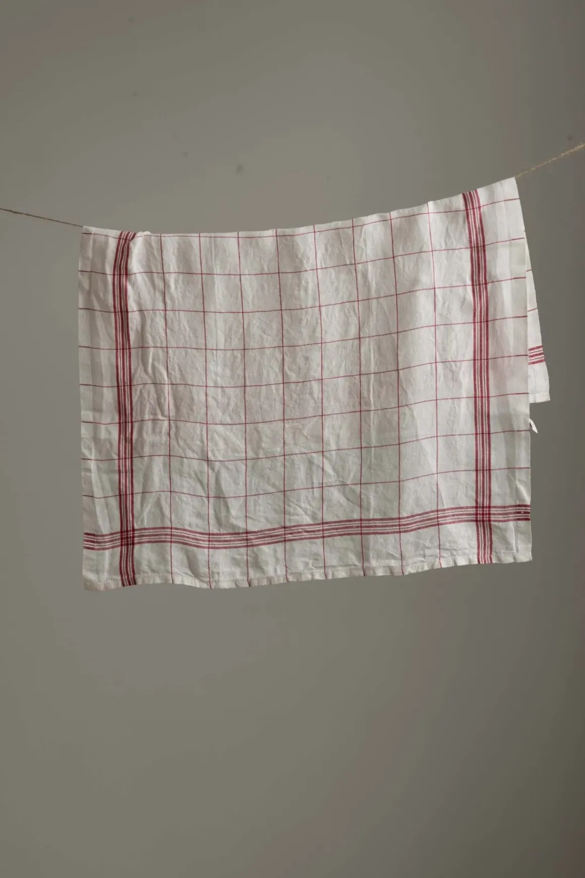 Kjøkkenhåndkle - Bistrot Washed Red