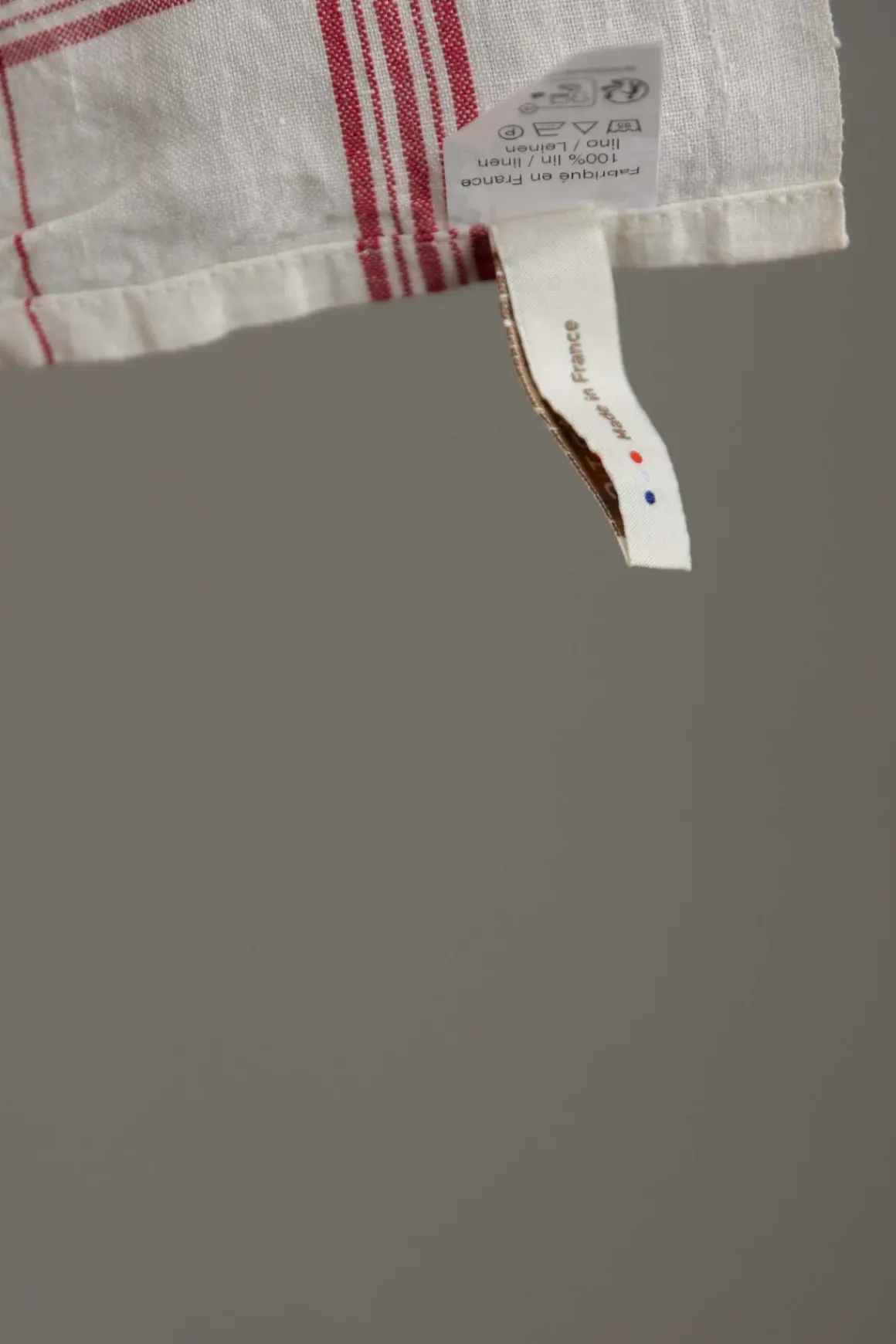 Kjøkkenhåndkle - Bistrot Washed Red