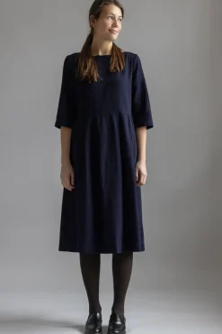 Kjole -  Franca Indigo Twill