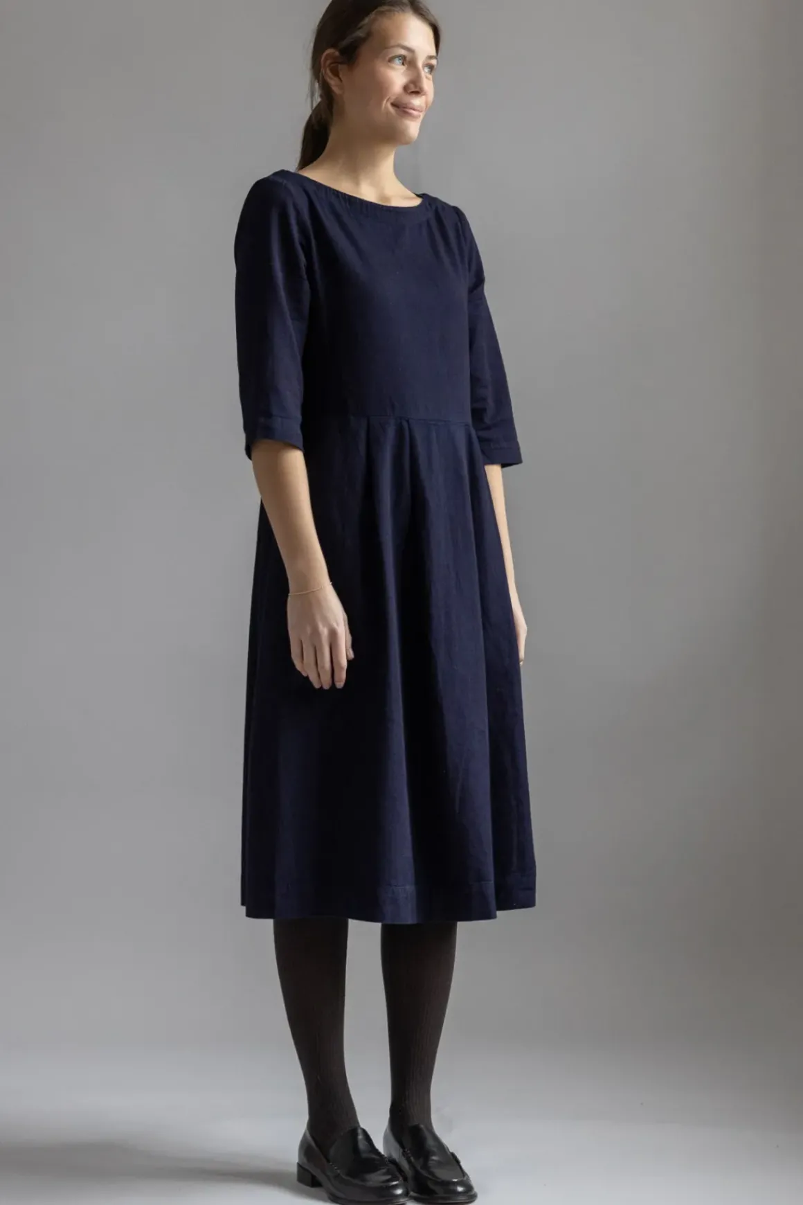 Kjole - Franca Indigo Twill
