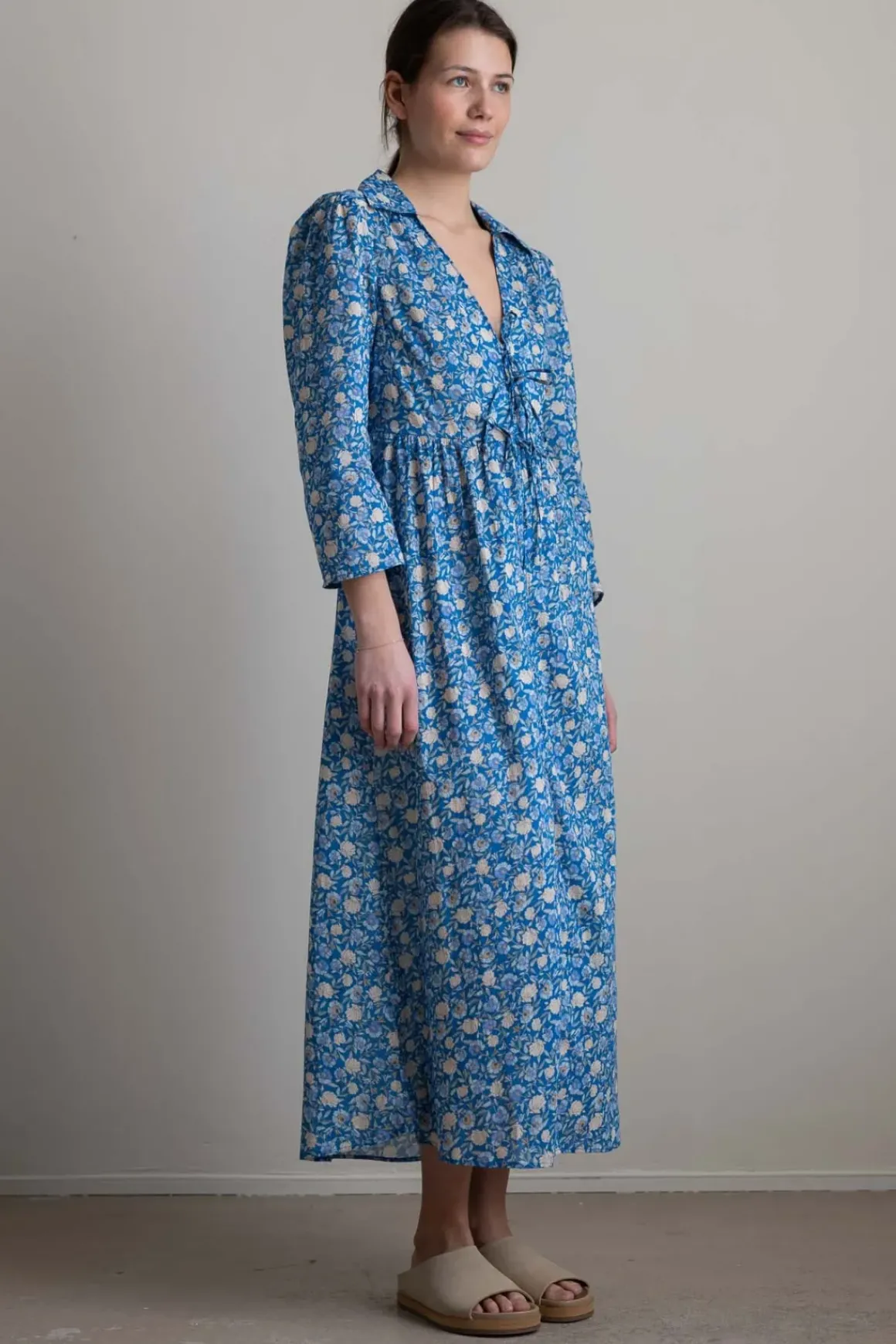 Kjole - Franchi Dress Shell Pansy Indigo