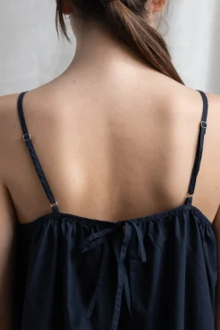 Kjole - Strap Dress Black Navy