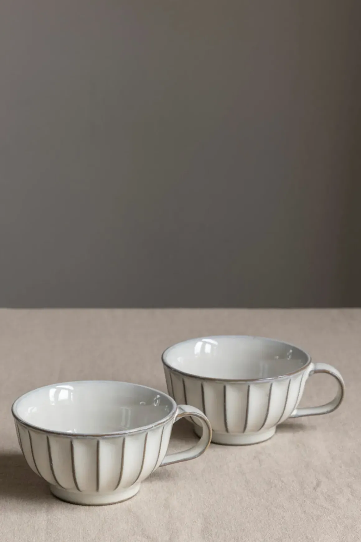 Kopp - Inku Capuccino m/skål Hvit