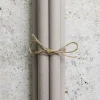Kronelys - H27cm Latte