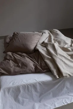 Laken - 260x260cm 100% Økologisk Bomull White
