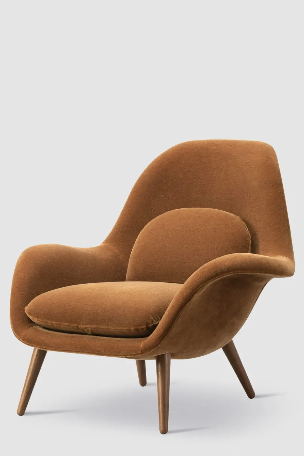 Lenestol - Swoon 1770 Grand Mohair 2103 Lakkert Valnøtt