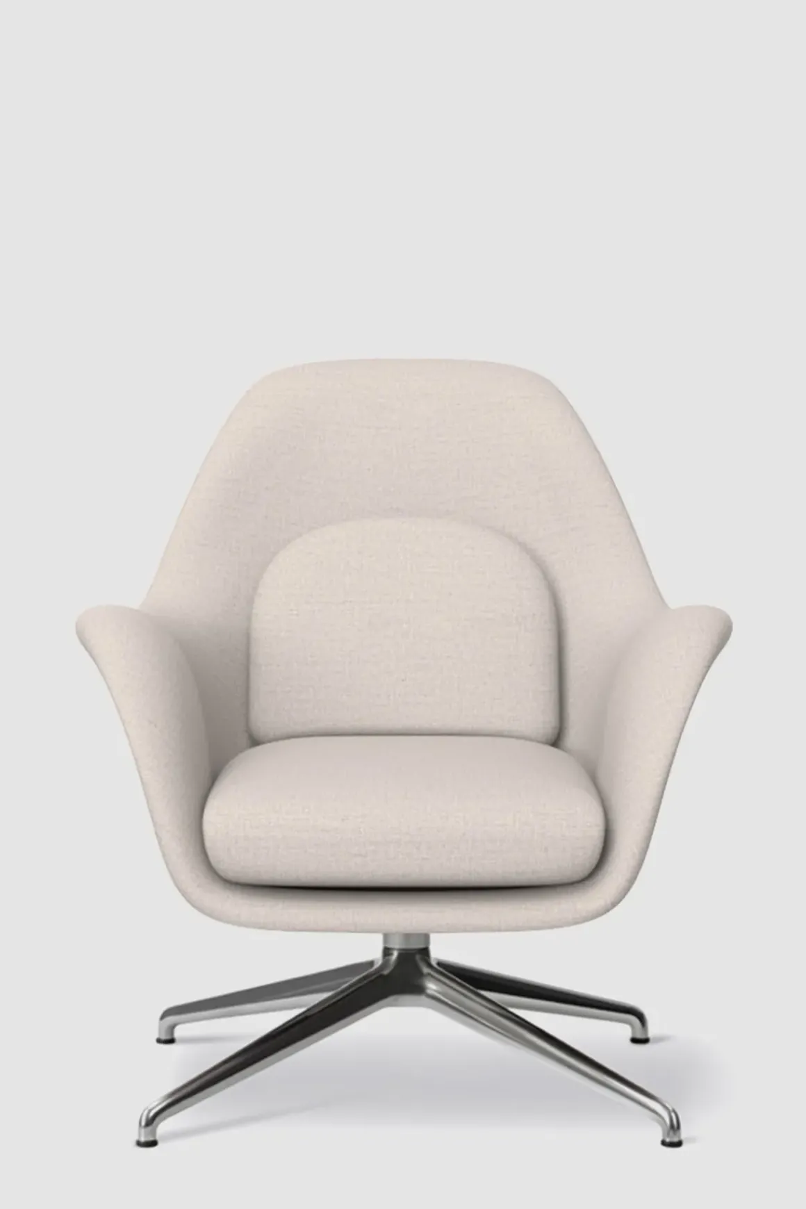 Lenestol - Swoon Lounge Petit 1776 Sunniva 717 Swivel Krom