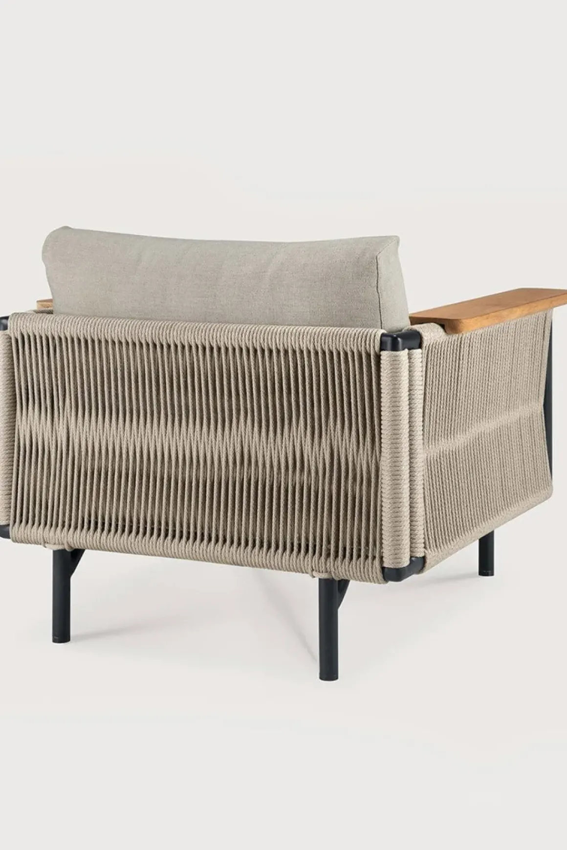 Loungestol - Corbey Sort/Oyster