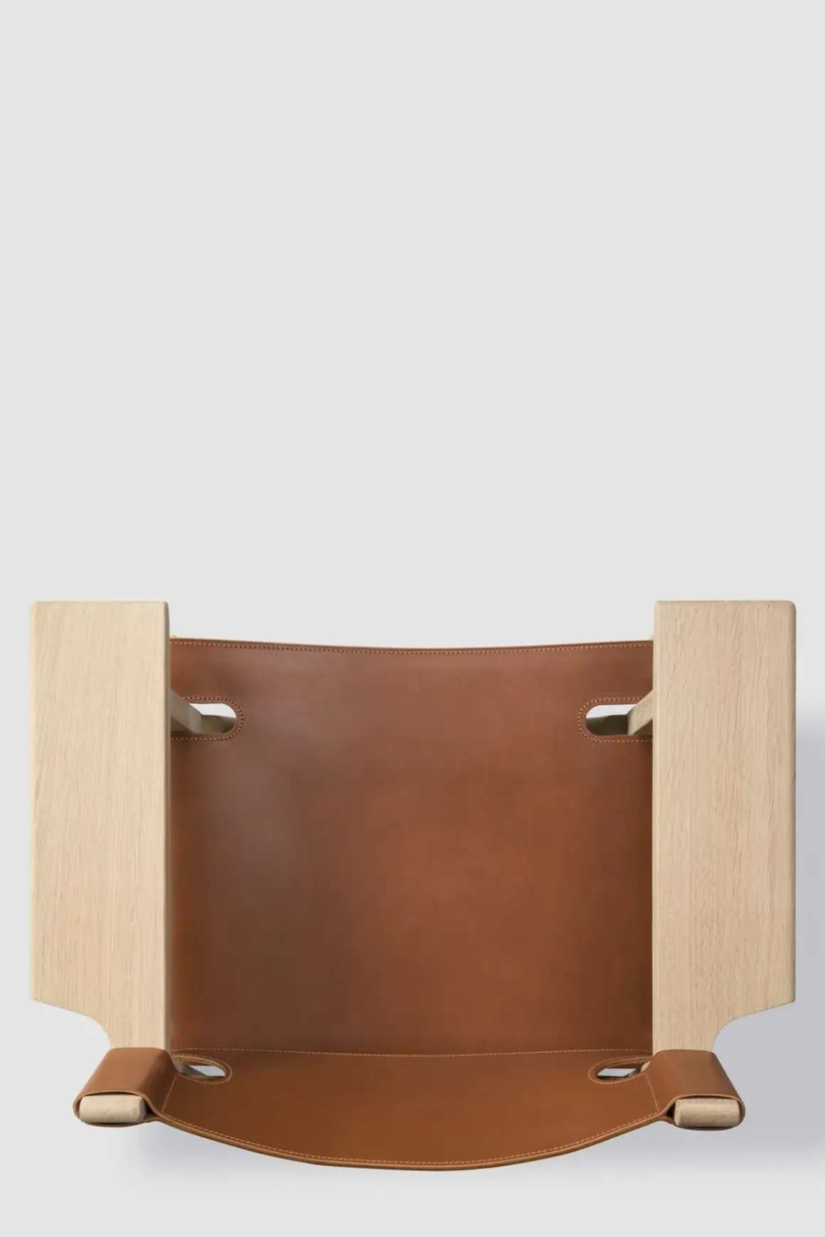Loungestol - Spanish Chair 2226 Lysoljet Eik/Cognac Lær