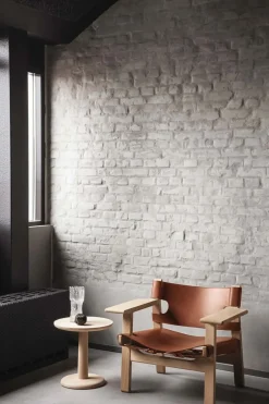 Loungestol - Spanish Chair 2226 Lysoljet Eik/Cognac Lær