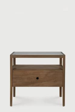 Nattbord - Spindle Bedside Table Reclaimed Teak