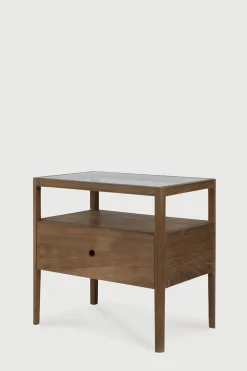 Nattbord - Spindle Bedside Table Reclaimed Teak